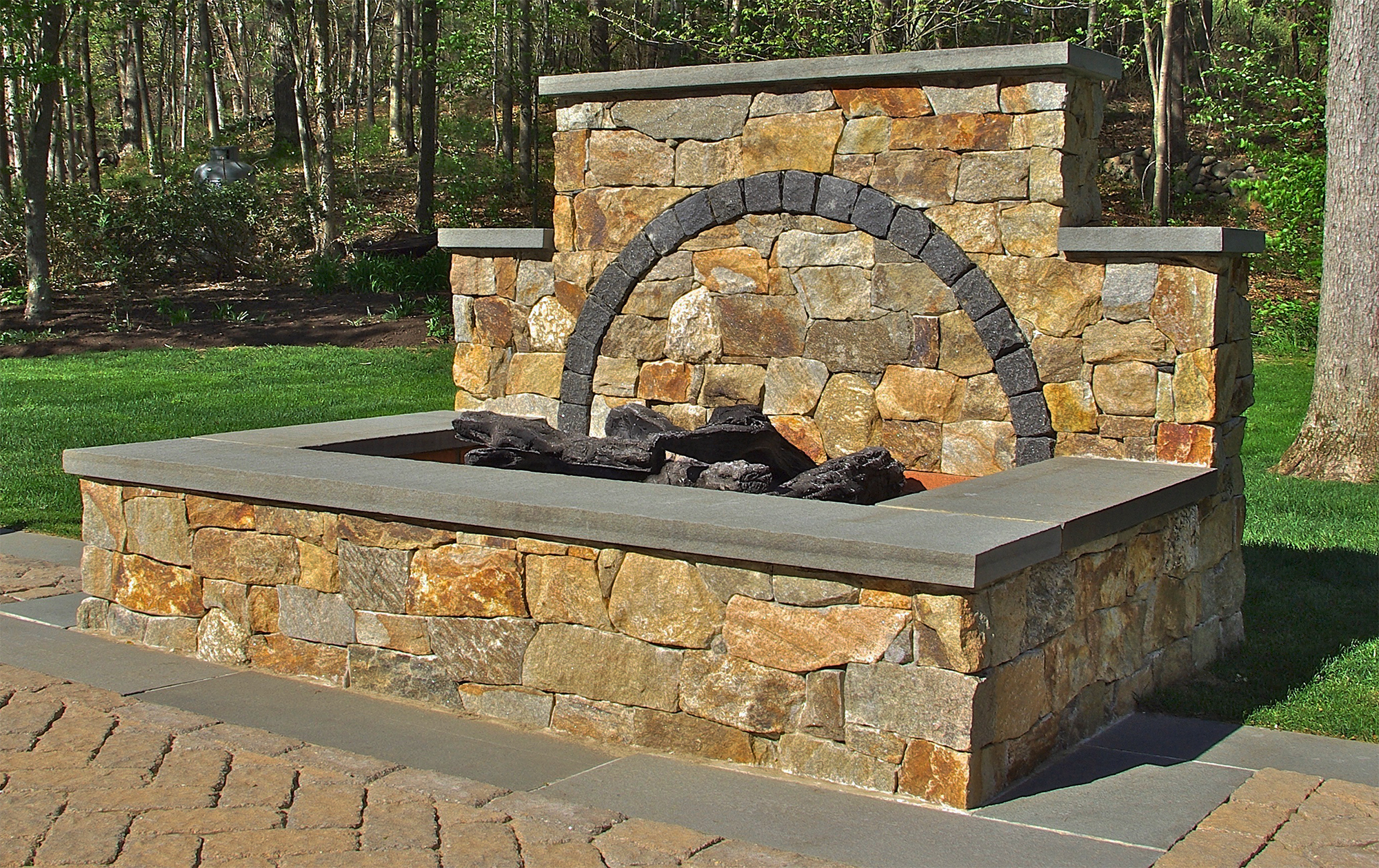 Outdoor Fireplace