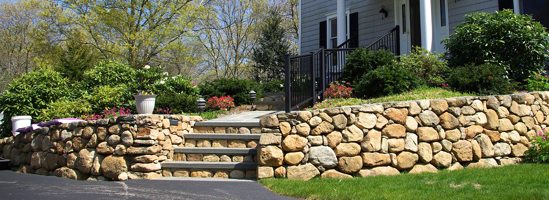 Fieldstone Steps